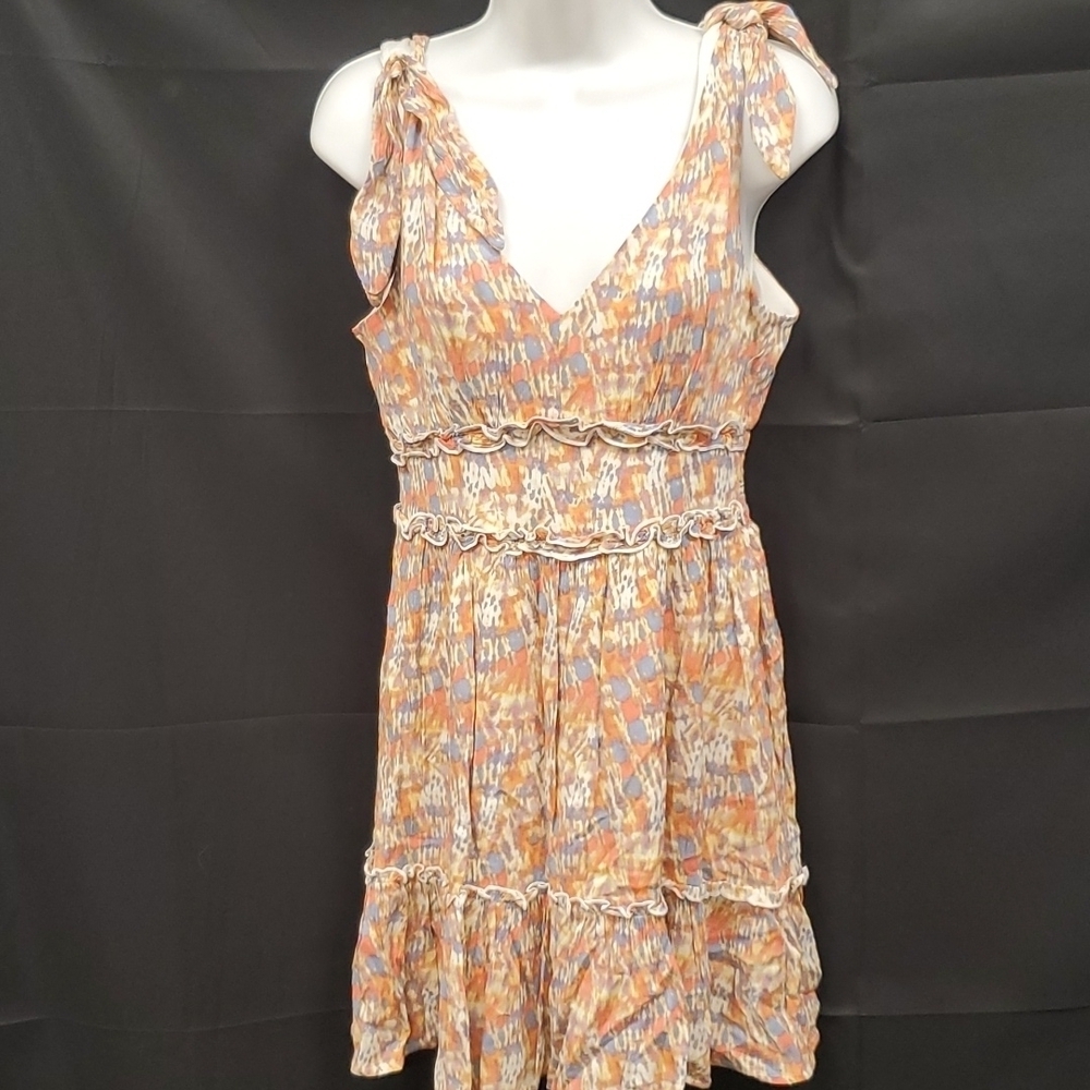 Gypsies & Moondust Tie Dress SZ SM
